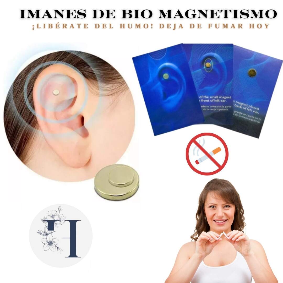 ZEROSMOKE- IMAN ANTITABACO + PARCHES DESINTOXICANTES KINOKI